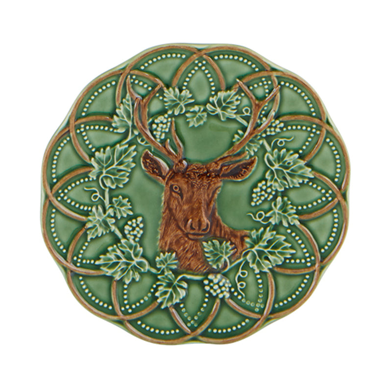 Woods; Bread & Butter Plate; 15.5, Deer Bosque