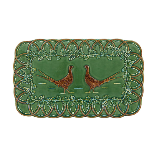 Woods; Tray; 34 - Pheasants Bosque