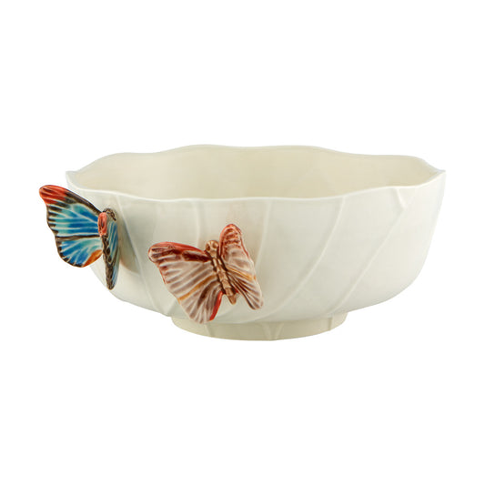Cloudy Butterflies; Salad Bowl; 4L