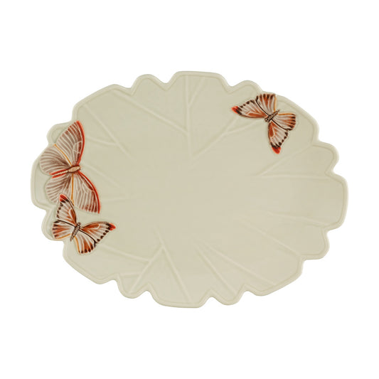 Cloudy Butterflies; Platter