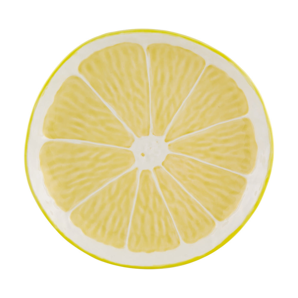 Lemon; Dessert Plate
