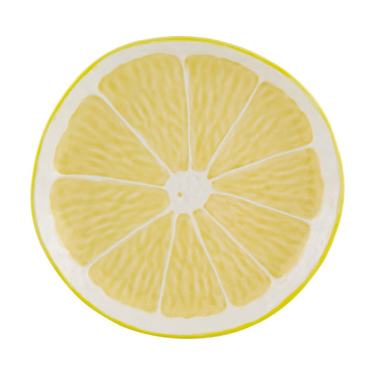 Lemon; Dessert Plate