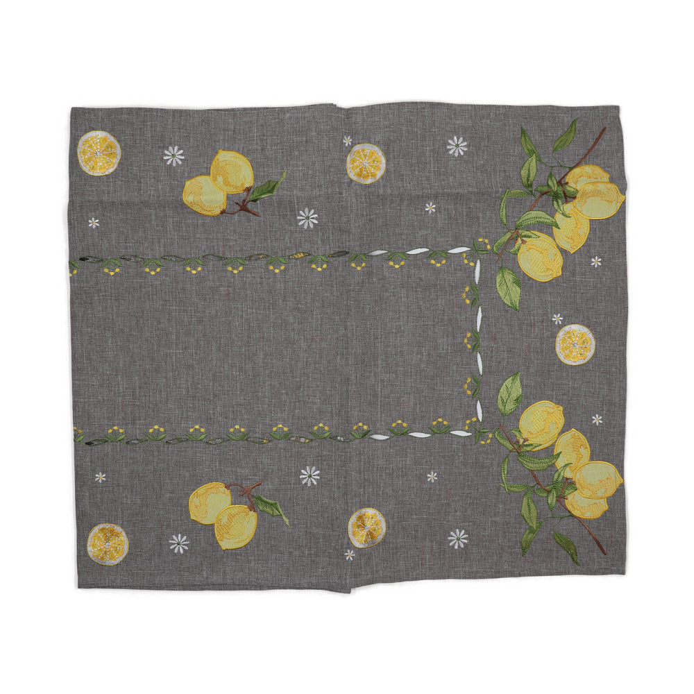 Rolande; Table Runner; 50x150cm, Citrons