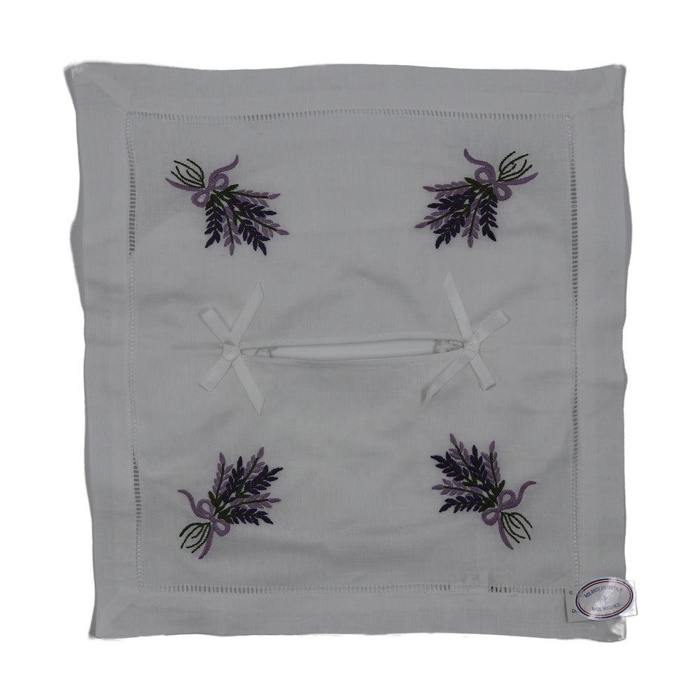 Rolande; Tissue Box Cover; 28x34cm, Lavander