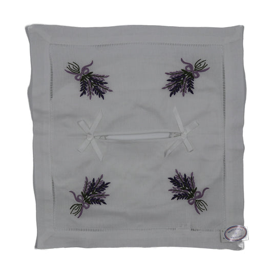 Rolande; Tissue Box Cover; 28x34cm, Lavander