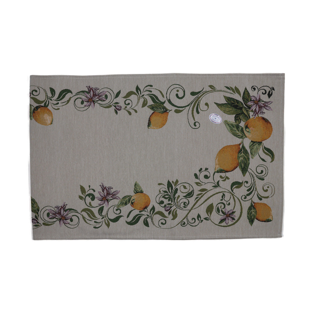 Rolande; Table Runner; 45x140cm, Citrons