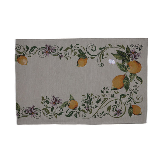 Rolande; Table Runner; 45x140cm, Citrons