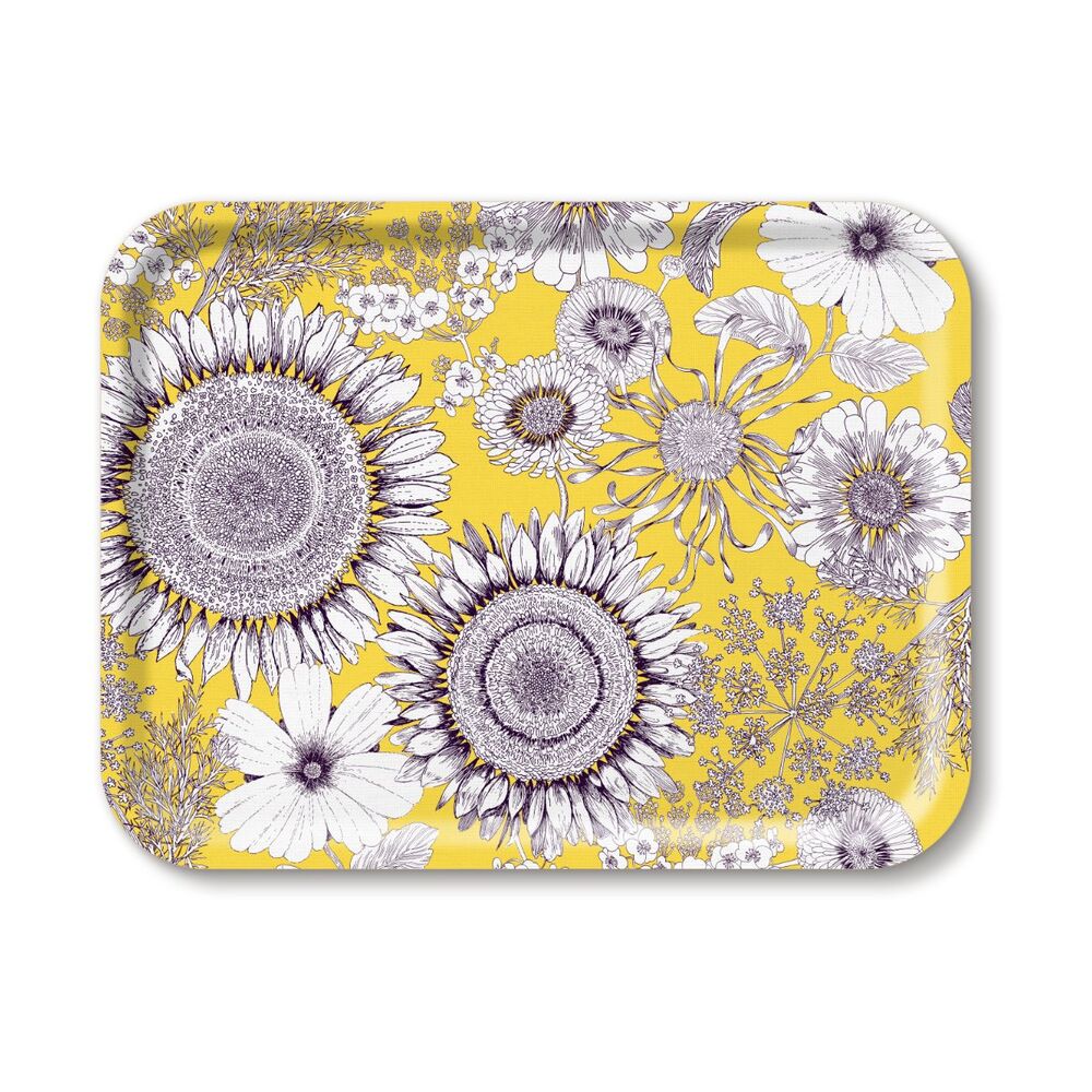 Sunflower Yellow; Serving Tray; 43x33cm