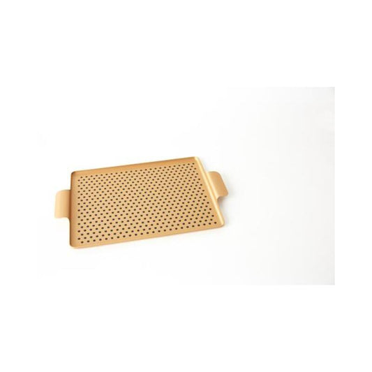 Kaymet; Serving Tray; 520x350, Rubber Grip, Blush Gold